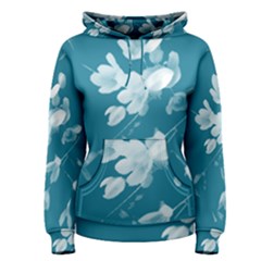Autumn Crocus Blue Women s Pullover Hoodie by DeneWestUK