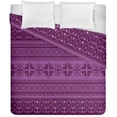Pattern Duvet Cover Double Side (california King Size) by Valentinaart