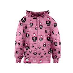 Matryoshka Doll Pattern Kids  Zipper Hoodie by Valentinaart
