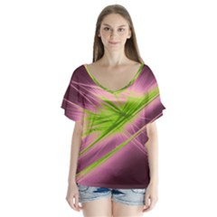 Big Bang Flutter Sleeve Top by ValentinaDesign