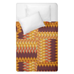 Geometric Pattern Duvet Cover Double Side (single Size) by linceazul