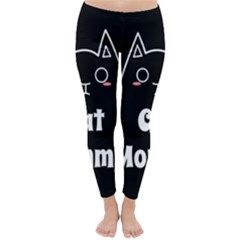 Love My Cat Mommy Classic Winter Leggings by Catifornia