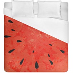 Summer Watermelon Design Duvet Cover (king Size) by TastefulDesigns