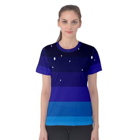Stra Polkadot Polka Gender Flags Women s Cotton Tee by Mariart