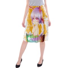 Easter Bunny Girl Midi Beach Skirt by Catifornia