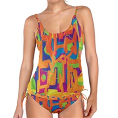 Abstract Art Tankini by ValentinaDesign
