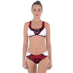 Dracula Criss Cross Bikini Set by Valentinaart