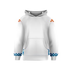 Fish Scales Dragon Circle Kids  Pullover Hoodie by Mariart