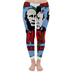 Make Tyranny Great Again Classic Winter Leggings by Valentinaart