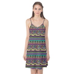 Aztec Pattern Cool Colors Camis Nightgown by BangZart