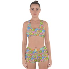 Fishes Cartoon Racerback Boyleg Bikini Set by sifis