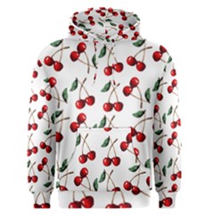 Cherry Red Men s Pullover Hoodie by Kathrinlegg