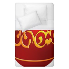 Easter Decorative Red Egg Duvet Cover (single Size)