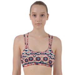 Aztec Pattern Line Them Up Sports Bra by BangZart