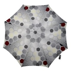 Honeycomb Pattern Hook Handle Umbrellas (medium) by BangZart