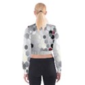 Honeycomb Pattern Cropped Sweatshirt View2