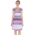 Ombre Short Sleeve Bardot Dress View1