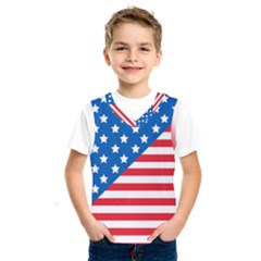 Usa Flag Kids  Sportswear by stockimagefolio1