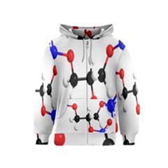 Nitroglycerin Lines Dna Kids  Zipper Hoodie by Mariart