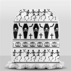 Halloween Pattern Drawstring Bag (small) by ValentinaDesign
