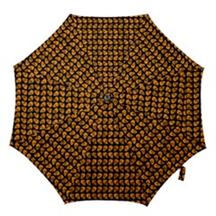 Halloween Color Skull Heads Hook Handle Umbrellas (large)