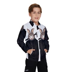 Evil Rabbit Wind Breaker (kids) by Valentinaart