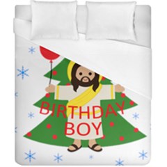 Jesus - Christmas Duvet Cover (california King Size) by Valentinaart