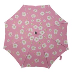 Pink Flowers Hook Handle Umbrellas (medium) by NouveauDesign