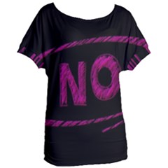 No Cancellation Rejection Women s Oversized Tee by Celenk