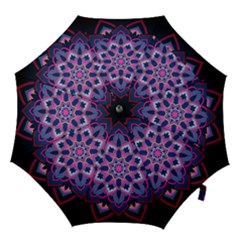 Mandala Circular Pattern Hook Handle Umbrellas (large)