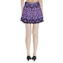 Mandala Circular Pattern Pleated Mini Skirt View2