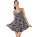Black And White Ethnic Pattern Love the Sun Cover Up View1