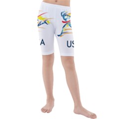 F686a000 1c25 4122 A8cc 10e79c529a1a Kids  Mid Length Swim Shorts by MERCH90