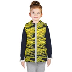 Golden Rod Gold Diamond Kid s Puffer Vest by BangZart