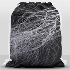 Flash Black Thunderstorm Drawstring Bag (large) by BangZart