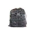 Skyscraper Glass Facade Offices Drawstring Pouches (Medium)  View1