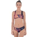 Abstract Wallpaper Images Criss Cross Bikini Set View1