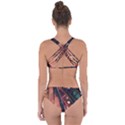 Abstract Wallpaper Images Criss Cross Bikini Set View2