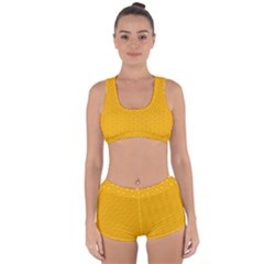 Texture Background Pattern Racerback Boyleg Bikini Set