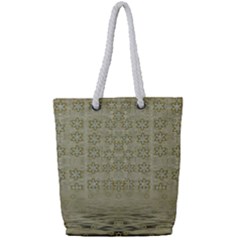 Shooting Stars Over The Sea Of Calm Full Print Rope Handle Tote (small) by pepitasart