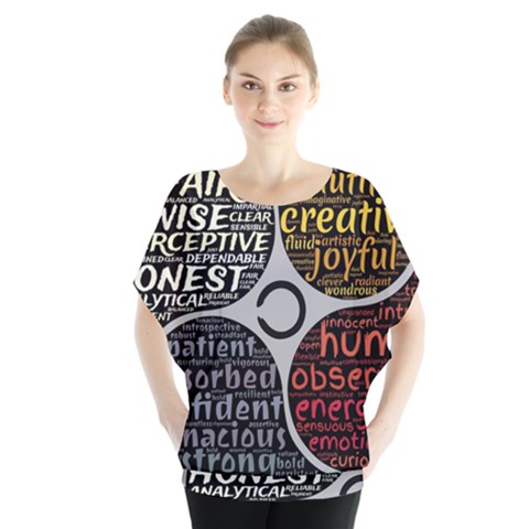 Person Character Characteristics Blouse by Celenk