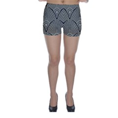 Art Nouveau Skinny Shorts by NouveauDesign