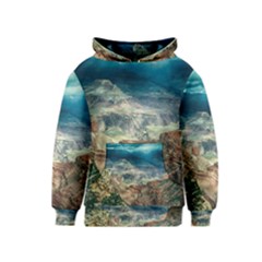 Canyon Mountain Landscape Nature Kids  Pullover Hoodie by Celenk