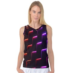 Mode Background Abstract Texture Women s Basketball Tank Top