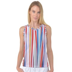 Background Decorate Colors Women s Basketball Tank Top