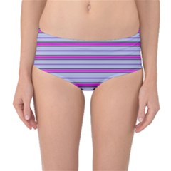 Color Line 4 Mid-waist Bikini Bottoms by jumpercat