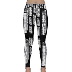 Numbers Cards 7898 Classic Yoga Leggings by MRTACPANS