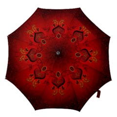 Wonderful Hearts, Kisses Hook Handle Umbrellas (small) by FantasyWorld7
