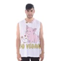 Go Vegan - Cute Pig and Chicken Men s Basketball Tank Top View1