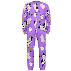 The Farm Pattern Onepiece Jumpsuit (men)  by Valentinaart